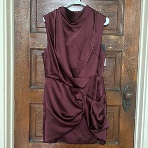 Acler
Jasper Draped Sateen Mini Dress